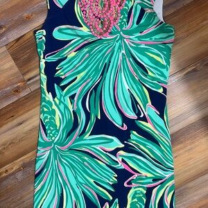 Lilly Pulitzer Vibrant Tropical Print Dress